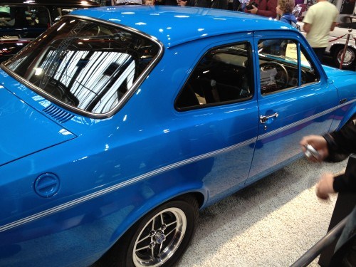 A show stopping Mk 1 Ford Escort in the Classic Car Show