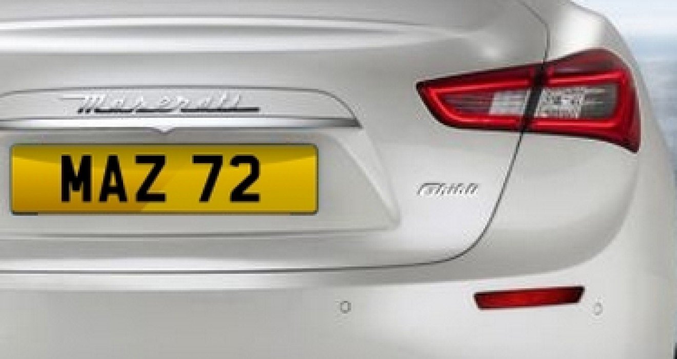 Maserati Private Number Plates