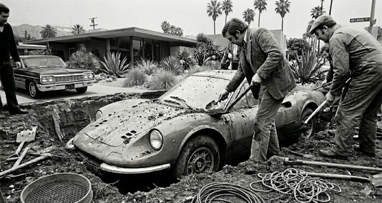 A Buried Ferrari