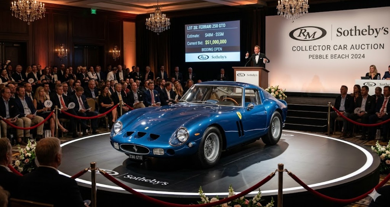 Ferrari 250 GTO geared up to become the world's most expensive classic car at £45 million