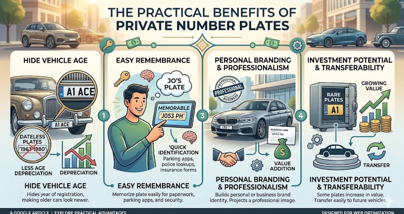 The Practical Benefits of Private Number Plates