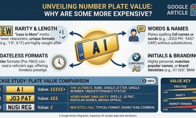 Why Are Certain Number Plates more valuable?