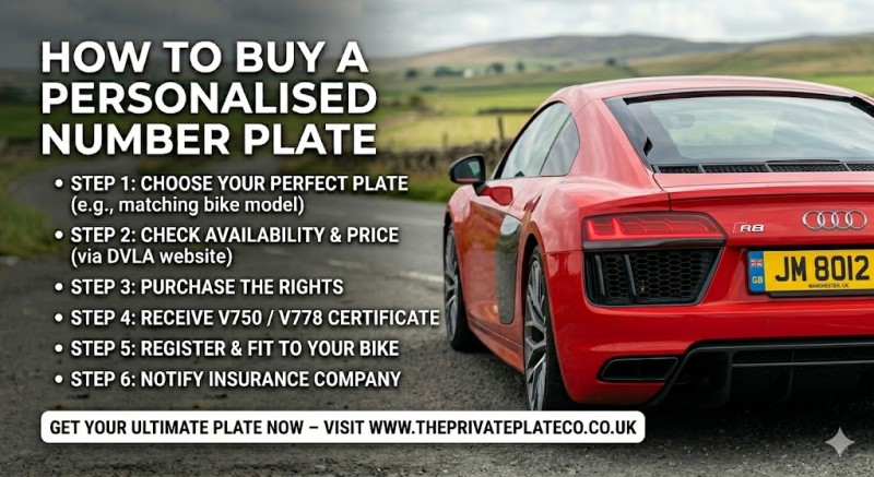 How to buy a personalised number plate
