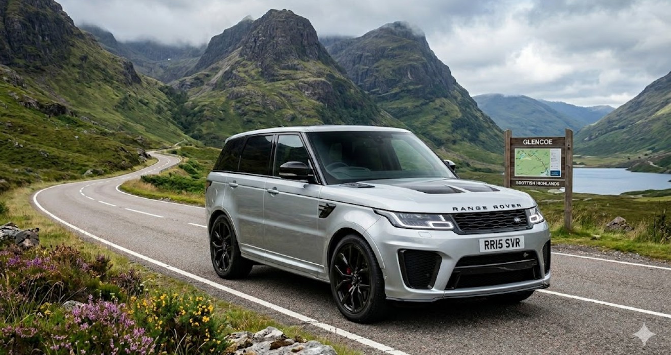 The Range Rover SVR