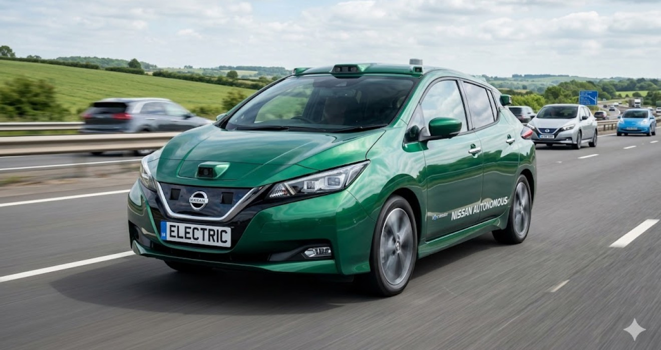 Nissan Driverless Car London Trials | The Private Plate Co