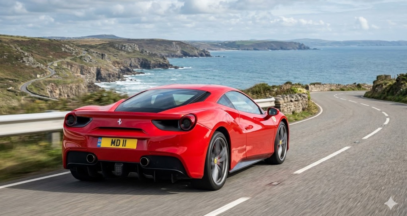Ferrari Number Plates