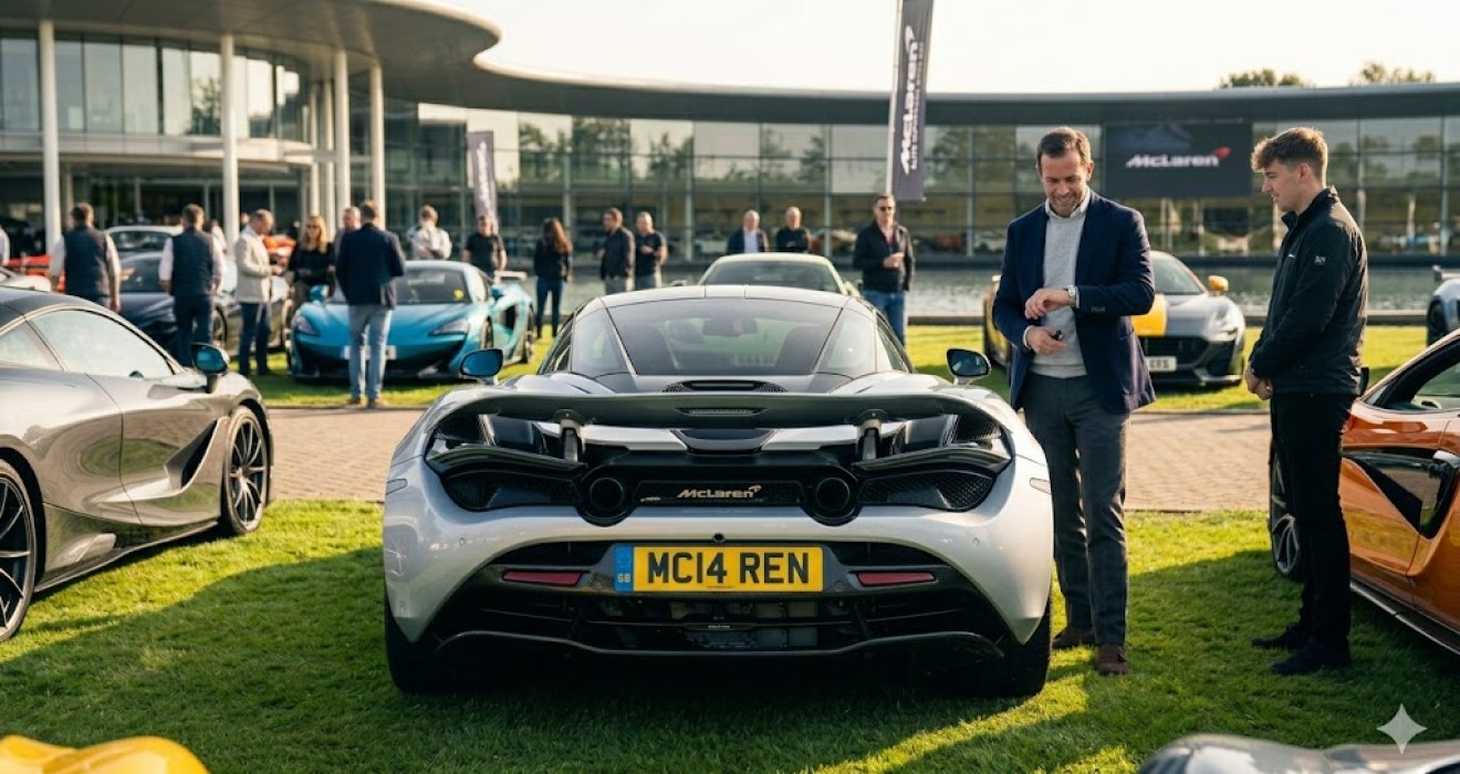 Number Plates for McLaren Drivers