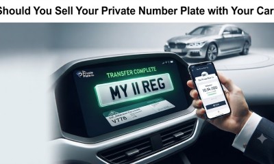 Should you sell your private number plate along with your car?