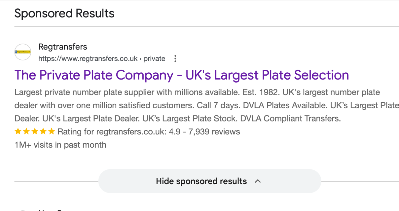 Customer Warning: Competitor Google Ads & Brand Search Impersonation